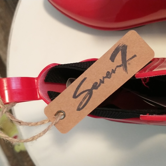 Seven7 Halifax Red boots - Picture 5 of 5